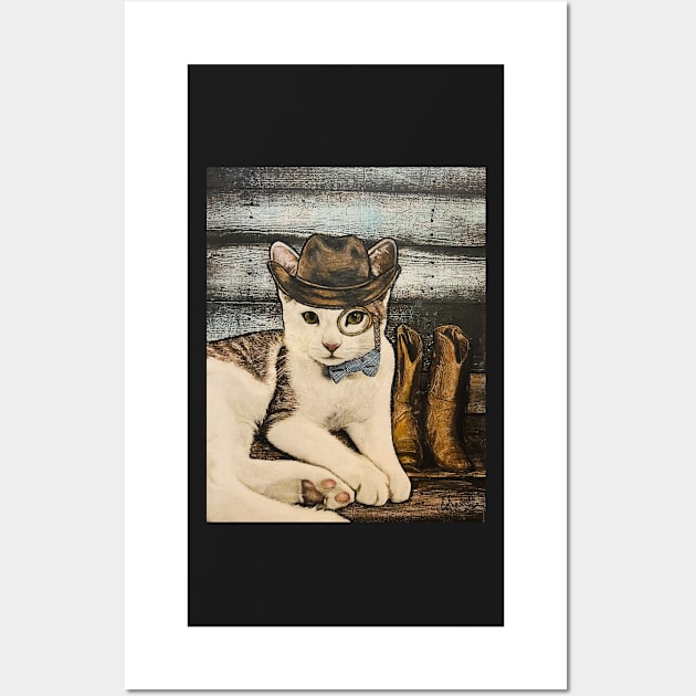 It’s Boots- Cat Style Wall Art by Artladyjen